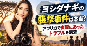 ヨシダナギの襲撃事件は本当？アフリカで実際にあったトラブルを調査