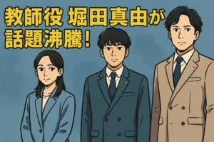 教師役 堀田真由