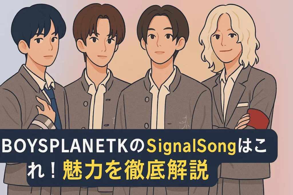 BOYS II PLANET K signal song