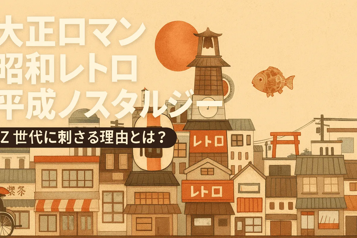 大正ロマン 昭和レトロ 平成ノスタルジー