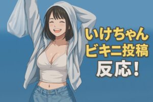 いけちゃん ビキニ投稿反応！公式SNSで賛否3000件超の声を徹底解説