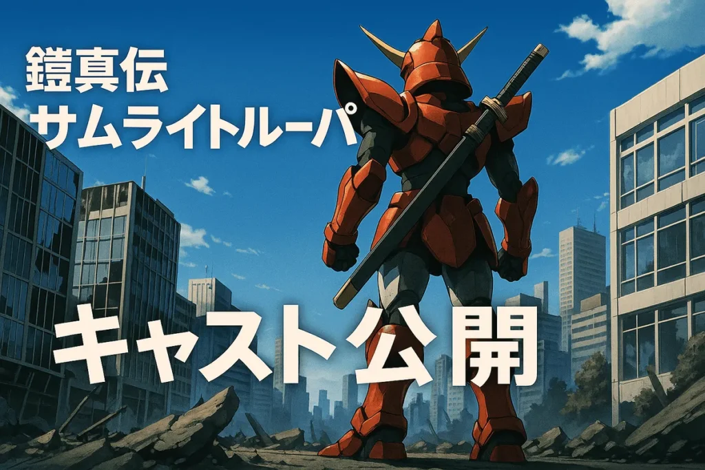 鎧真伝サムライトルーパーキャスト公開!正体と新情報を完全網羅!